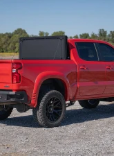 Rough Country Hard Tri-Fold Flip Up Bed Cover 5'10" Short Bed Chevrolet Silverado 1500 GMC Sierra 1500 2019-2024                                     - 49120580 - Image 5