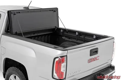 Rough Country Hard Tri-Fold Flip Up Bed Cover 6' Bed Chevy | GMC Canyon | Colorado 15-25 - 49120600