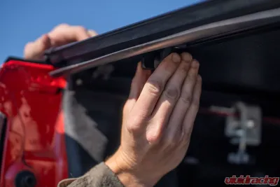 Rough Country Hard Tri-Fold Flip Up Bed Cover 6'7" Bed Chevy | GMC Sierra 1500 19-25 | Silverado 1500 19-25 - 49120650