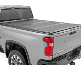Rough Country Hard Tri-Fold Flip Up Bed Cover 6'9