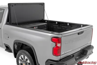 Rough Country Hard Tri-Fold Flip Up Bed Cover 6'9" Bed Chevy | GMC Silverado | Sierra 2500HD | 3500HD 20-25 - 49120651