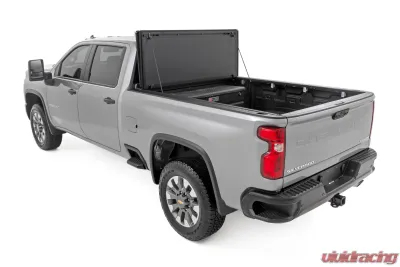 Rough Country Hard Tri-Fold Flip Up Bed Cover 6'9" Bed Chevy | GMC Silverado | Sierra 2500HD | 3500HD 20-25 - 49120651