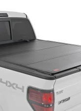 Rough Country Hard Tri-Fold Flip Up Bed Cover 5'7" Bed Ford F-150 2WD | 4WD 2004-2014                                     - 49214550 - Image 6
