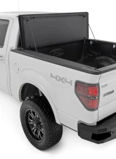 Rough Country Hard Tri-Fold Flip Up Bed Cover 5'7" Bed Ford F-150 2WD | 4WD 2004-2014                                     - 49214550 - Image 5