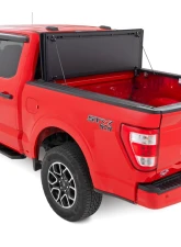 Rough Country Hard Tri-Fold Flip Up Bed Cover 5'7" Bed Ford F-150 2WD | 4WD 2015-2020                                     - 49220550 - Image 6