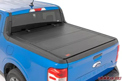 Rough Country Hard Tri-Fold Flip Up Bed Cover 4'6" Bed Ford Maverick 2WD | 4WD 22-25 - 49254500