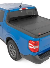Rough Country Hard Tri-Fold Flip Up Bed Cover 4'6" Bed Ford Maverick 2WD | 4WD 22-25                                     - 49254500 - Image 4