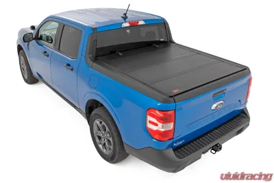 Rough Country Hard Tri-Fold Flip Up Bed Cover 4'6" Bed Ford Maverick 2WD | 4WD 22-25 - 49254500