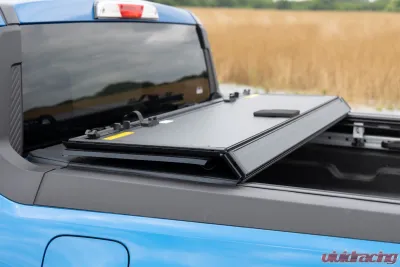 Rough Country Hard Tri-Fold Flip Up Bed Cover 4'6" Bed Ford Maverick 2WD | 4WD 22-25 - 49254500