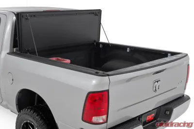 Rough Country Hard Tri-Fold Flip Up Bed Cover 5'7" Bed Ram 1500 2WD | 4WD 2010-2018 & Classic - 49319550