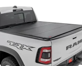 Rough Country Hard Tri-Fold Flip Up Fold Bed Cover 5'7
