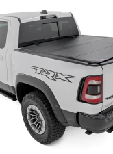 Rough Country Hard Tri-Fold Flip Up Bed Cover 6'4" Ram 1500 19-25 | 1500 TRX 21-24                                     - 49320650 - Image 3