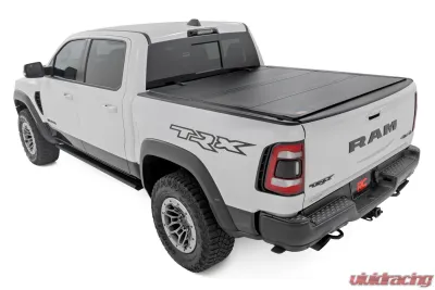 Rough Country Hard Tri-Fold Flip Up Bed Cover 6'4" Ram 1500 19-25 | 1500 TRX 21-24 - 49320650