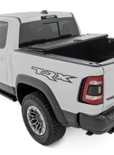 Rough Country Hard Tri-Fold Flip Up Bed Cover 6'4" Ram 1500 19-25 | 1500 TRX 21-24                                     - 49320650 - Image 5