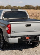 Rough Country Hard Tri-Fold Flip Up Bed Cover 5'7" Bed Toyota Tundra 2WD | 4WD 07-21                                     - 49414551 - Image 6