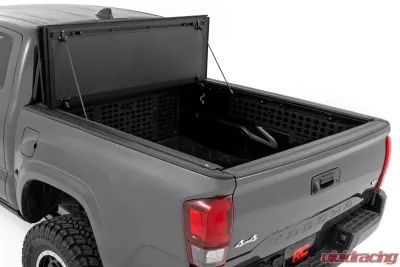 Rough Country Hard Tri-Fold Flip Up Bed Cover 5' Bed Toyota Tacoma 2WD | 4WD 2016-2023 - 49420500