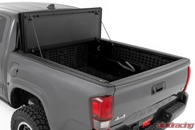 Rough Country Hard Tri-Fold Flip Up Bed Cover 6' Bed Toyota Tacoma 2WD | 4WD 2016-2023 - 49420600