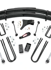 Rough Country 4" Lift Kit Rear Blocks M1 Ford F-250 | F-350 Super Duty 4WD 1999                                     - 49440 - Image 2
