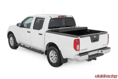 Rough Country Hard Tri-Fold Flip Up Bed Cover 5' Bed Nissan Frontier 2WD | 4WD 05-21 - 49520501