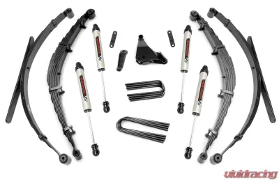 Rough Country 6" Suspension Lift Kit w/V2 Monotube Ford F-250 Super Duty F-350 Super Duty 1999-2004 - 49770