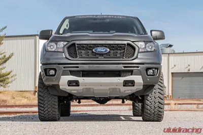 Rough Country 3.5" Lift Kit No Shocks w/Factory Aluminum Knuckles Ford Ranger 2019-2022 - 50000