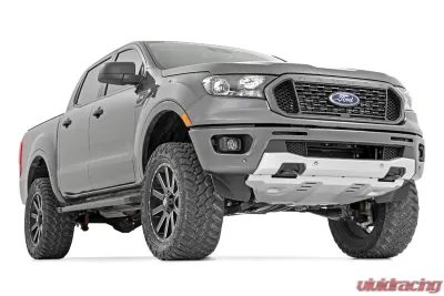 Rough Country 3.5" Lift Kit No Shocks w/Factory Cast Steel Knuckles Ford Ranger 2019-2022 - 50002