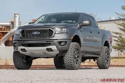 Rough Country 3.5" Lift Kit No Shocks w/Factory Cast Steel Knuckles Ford Ranger 2019-2022 - 50002
