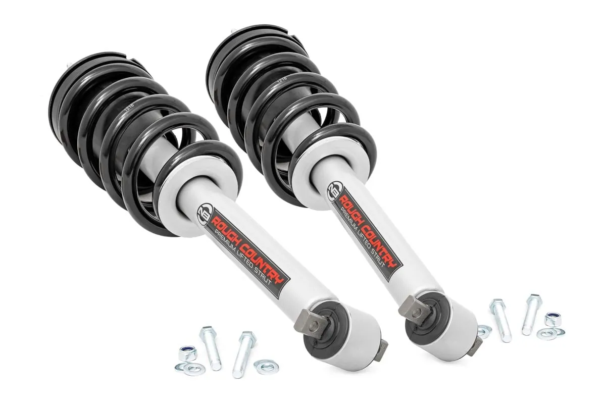 Rough Country Loaded Strut Pair 7" Chevy | GMC 1500 2WD | 4WD 14-18 & Classic - 501060
