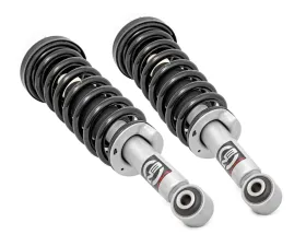 Rough Country Loaded Strut Pair Stock Ford F-150 4WD 2009-2013