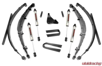 Rough Country 4" Suspension Lift Kit w/V2 Monotube Ford F-250 Super Duty F-350 Super Duty 1999-2004 - 50170