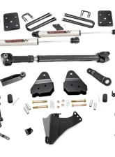 Rough Country 6" Lift Kit Diesel V2 Monotube Shocks without Factory Rear Overload Springs 3.5in Ford F-250 Super Duty F-350 Super Duty 2017-2022                                     - 50471 - Image 5