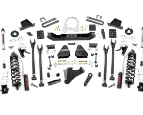Rough Country 6" Lift Kit Diesel 4-Link C/O V2 Ford F-250 | F-350 Super Duty 17-22