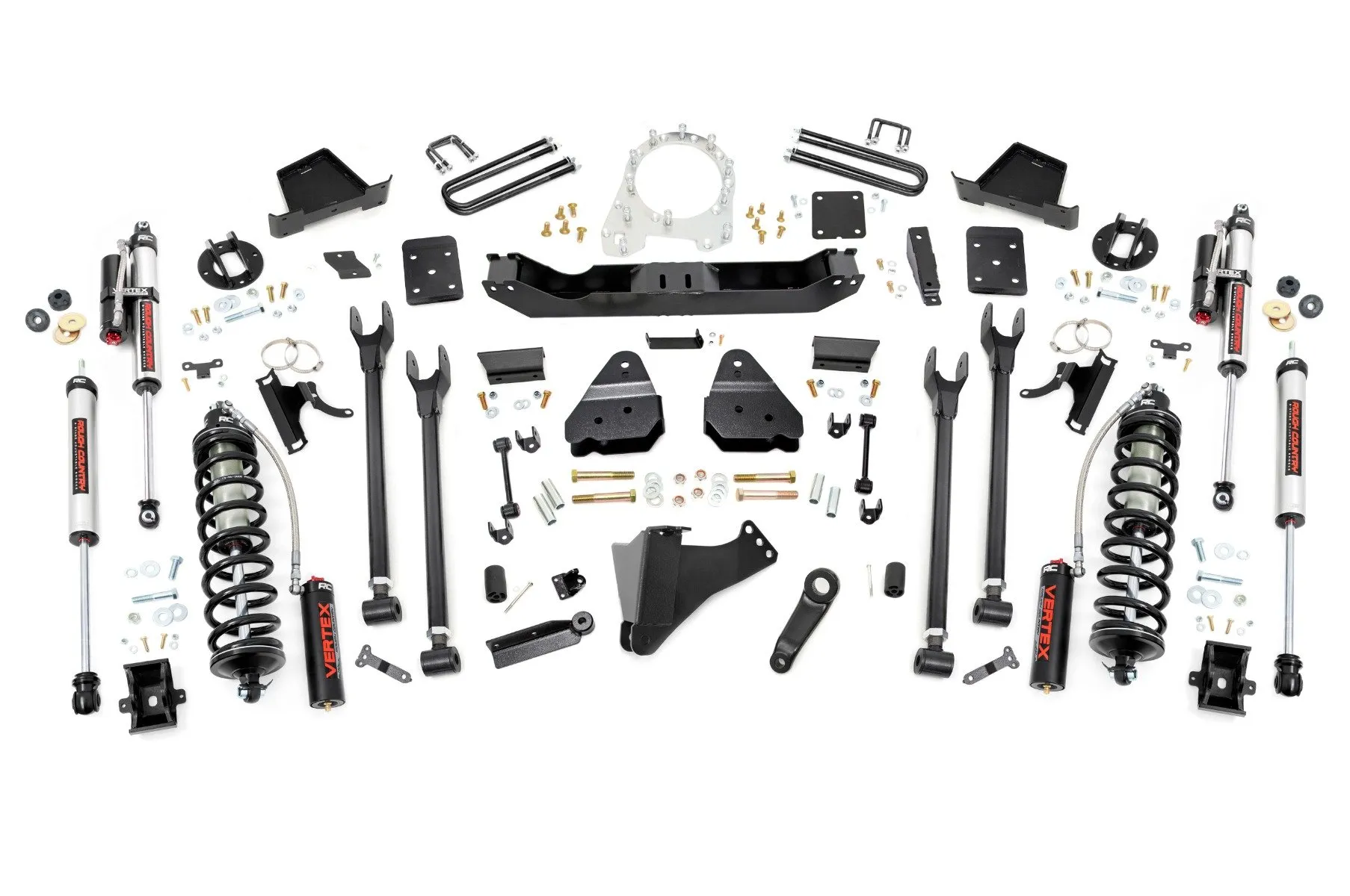 Rough Country 6" Lift Kit Diesel 4-Link C/O Vertex Ford F-250 | F-350 Super Duty 17-22 - 50757