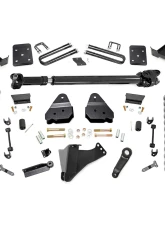 Rough Country 6" Lift Kit Diesel Vertex Reservoir Shocks 4in w/Factory Rear Overload Springs Ford F-250 Super Duty F-350 Super Duty 2017-2022                                     - 50851 - Image 5