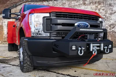 Rough Country Exo Winch Mount Kit Ford F-250 Super Duty F-350 Super Duty 2WD | 4WD 2017-2020 - 51004