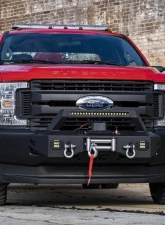 Rough Country Exo Winch Mount Kit Ford F-250 Super Duty F-350 Super Duty 2WD | 4WD 2017-2020                                     - 51004 - Image 3