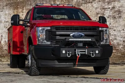 Rough Country Exo Winch Mount Kit Ford F-250 Super Duty F-350 Super Duty 2WD | 4WD 2017-2020 - 51004