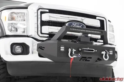 Rough Country Exo Winch Mount Kit Ford F-250 Super Duty F-350 Super Duty 2WD | 4WD 2011-2016 - 51006