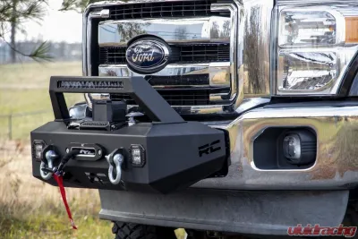 Rough Country Exo Winch Mount Kit Ford F-250 Super Duty F-350 Super Duty 2WD | 4WD 2011-2016 - 51006