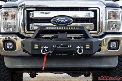 Rough Country Exo Winch Mount Kit Ford F-250 Super Duty F-350 Super Duty 2WD | 4WD 2011-2016 - 51006