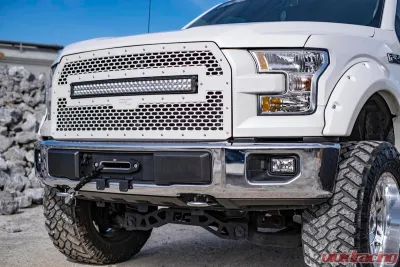 Rough Country Hidden Winch Mounting Plate 15-20 F-150, V8 Ford - 51007