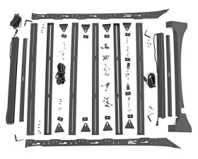 Rough Country Roof Rack w/Front and Rear Facing LED Lights Ford F-150 2WD 4WD 2015-2018