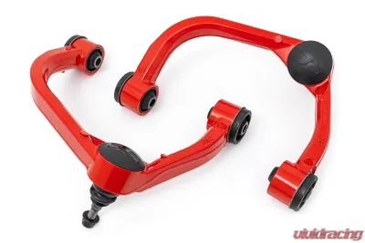 Rough Country Red Forged Upper Control Arms 2.5-3.5" Lift Ford F-150 4WD 09-20 - 51036RED