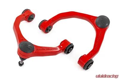 Rough Country Red Forged Upper Control Arms OE Upgrade Ford F-150 2WD | 4WD 2021-2025 - 51037RED