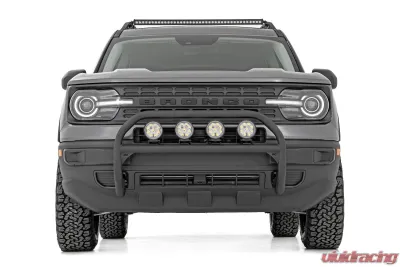 Rough Country Nudge Bar 4" Round Led x4 Ford Bronco Sport 4WD 2021-2025 - 51044
