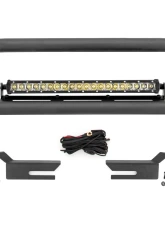 Rough Country Nudge Bar 20" Chrome LED for Ford Bronco 4WD 2021-2025, 3-Inch Steel Tubing                                     - 51048 - Image 6