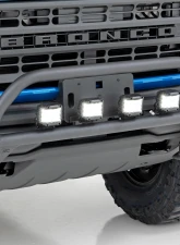 Rough Country Nudge Bar 20" Chrome LED for Ford Bronco 4WD 2021-2025, 3-Inch Steel Tubing                                     - 51048 - Image 2