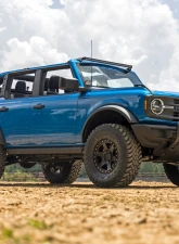 Rough Country Nudge Bar 20" Chrome LED for Ford Bronco 4WD 2021-2025, 3-Inch Steel Tubing                                     - 51048 - Image 6