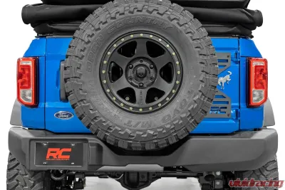 Rough Country Spare Tire Relocation and Reinforcement Bracket Ford Bronco 2021-2022 - 51055