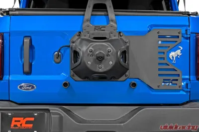 Rough Country Spare Tire Relocation and Reinforcement Bracket Ford Bronco 2021-2022 - 51055